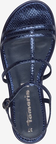 TAMARIS Sandalen met riem in Blauw