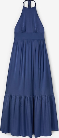 Robe de soirée MOTIVI en bleu : devant