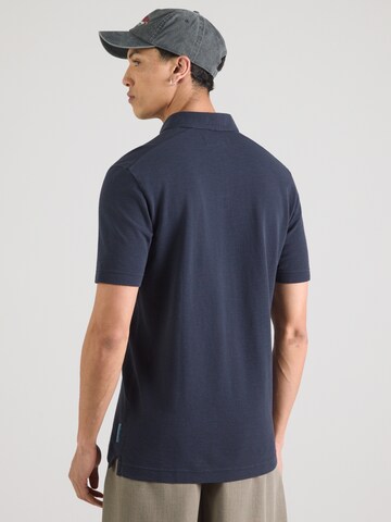 Marc O'Polo Poloshirt in Blau: Rückseite
