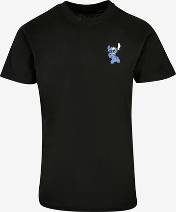 T-Shirt 'Lilo And Stitch' ABSOLUTE CULT en noir : devant