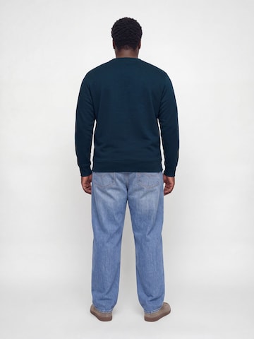 Felpa 'JJBuster' di Jack & Jones Plus in blu