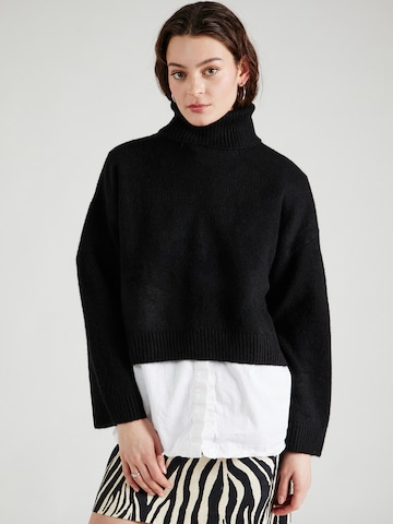 Monki Sweater in Black: front