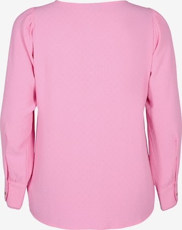 Bluză 'CAFILUKKA' de la Zizzi pe roz