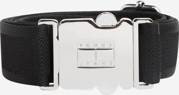 Tommy Jeans Belt in Black: front