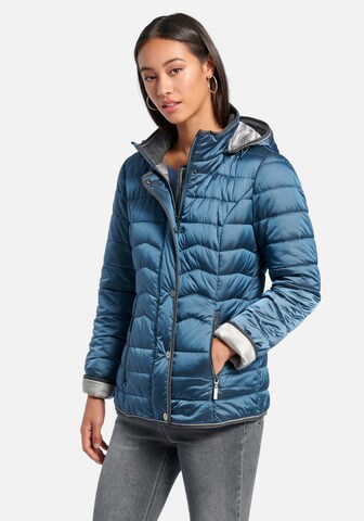Peter Hahn Steppjacke 'Wärmende Steppjacke' in Blau: Vorderseite