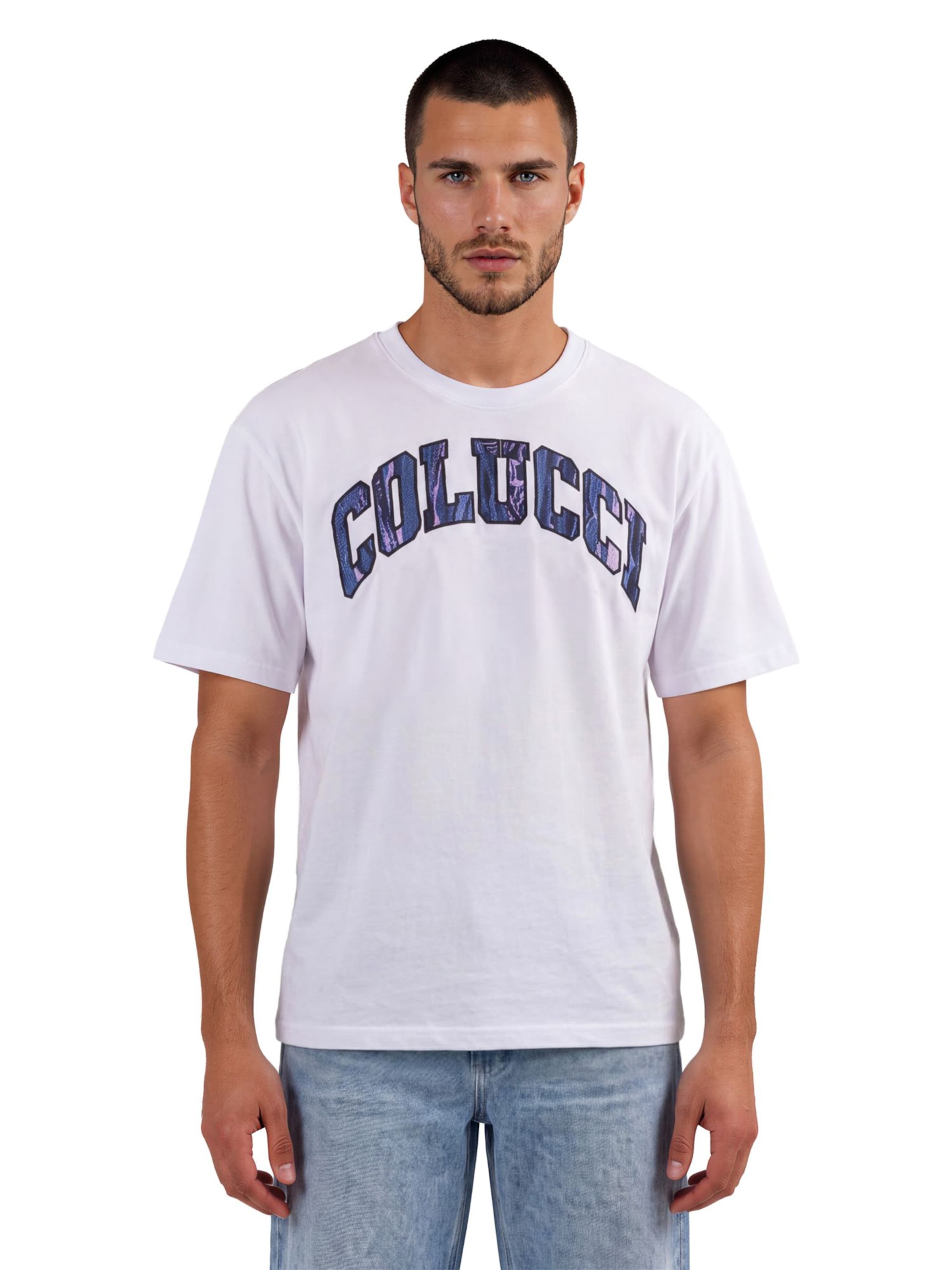 Colucci Shirt 'Fodri' in Wit: voorkant