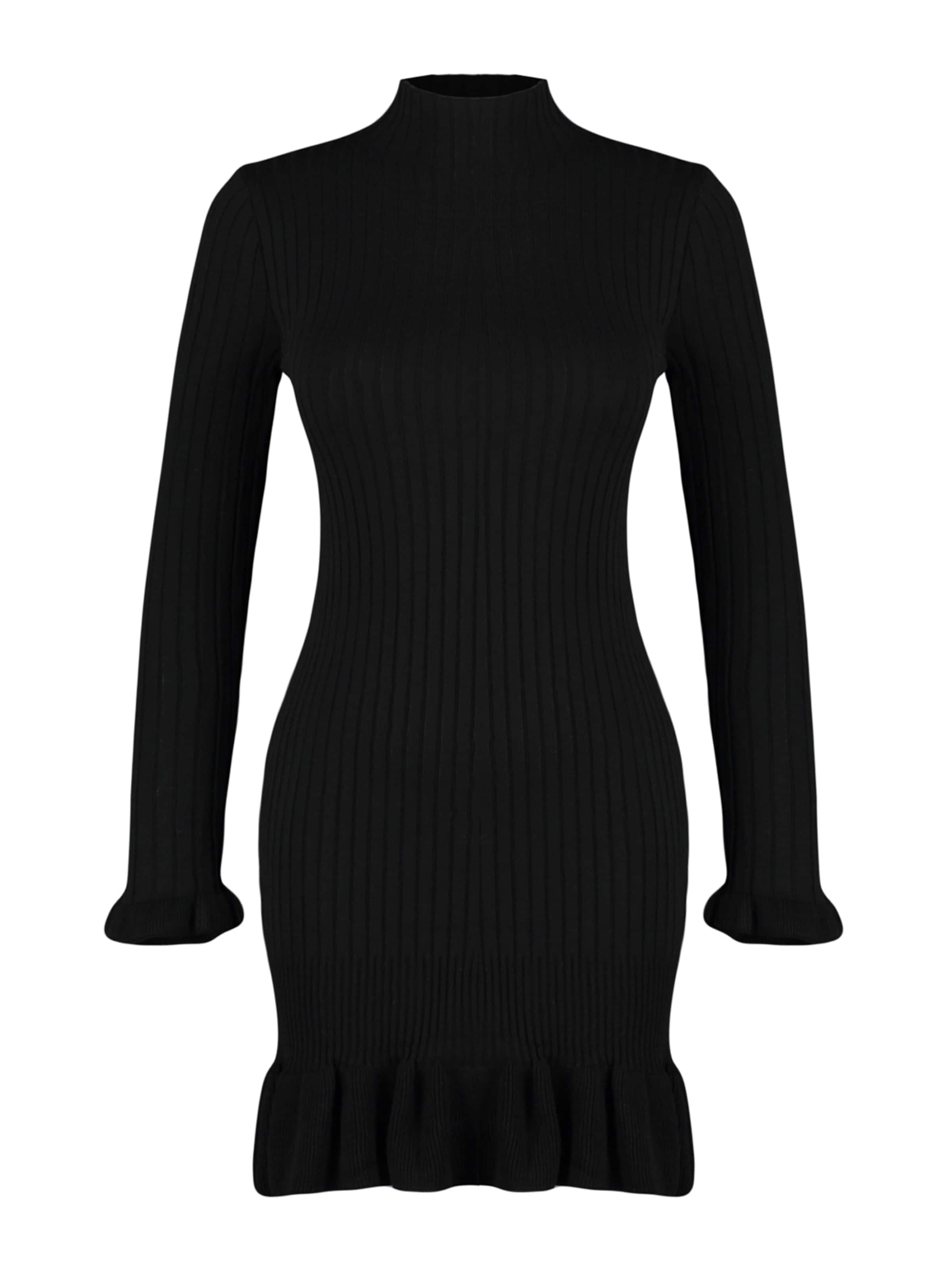Trendyol Knit dress in Black: front