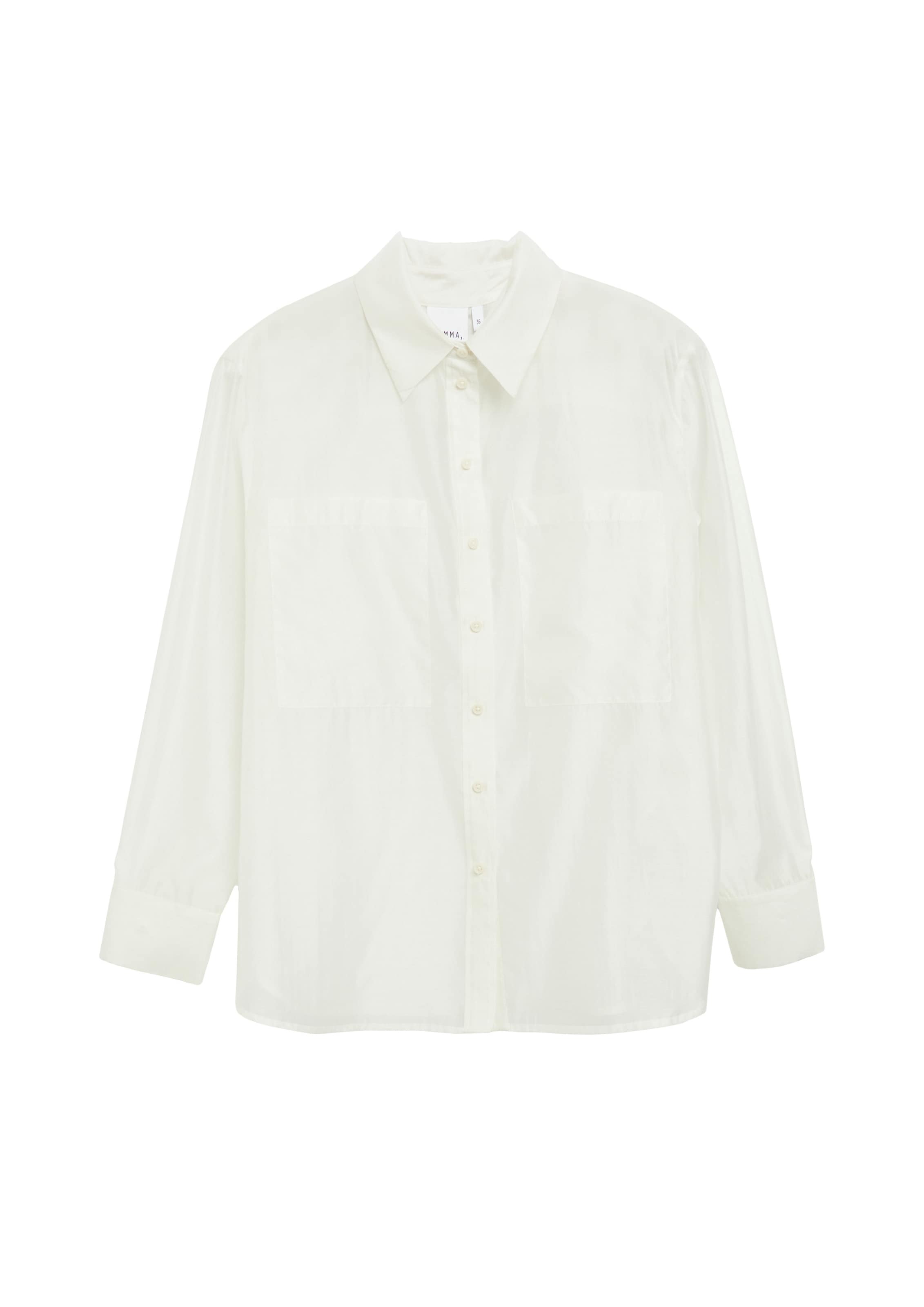 COMMA Blouse in Beige: voorkant