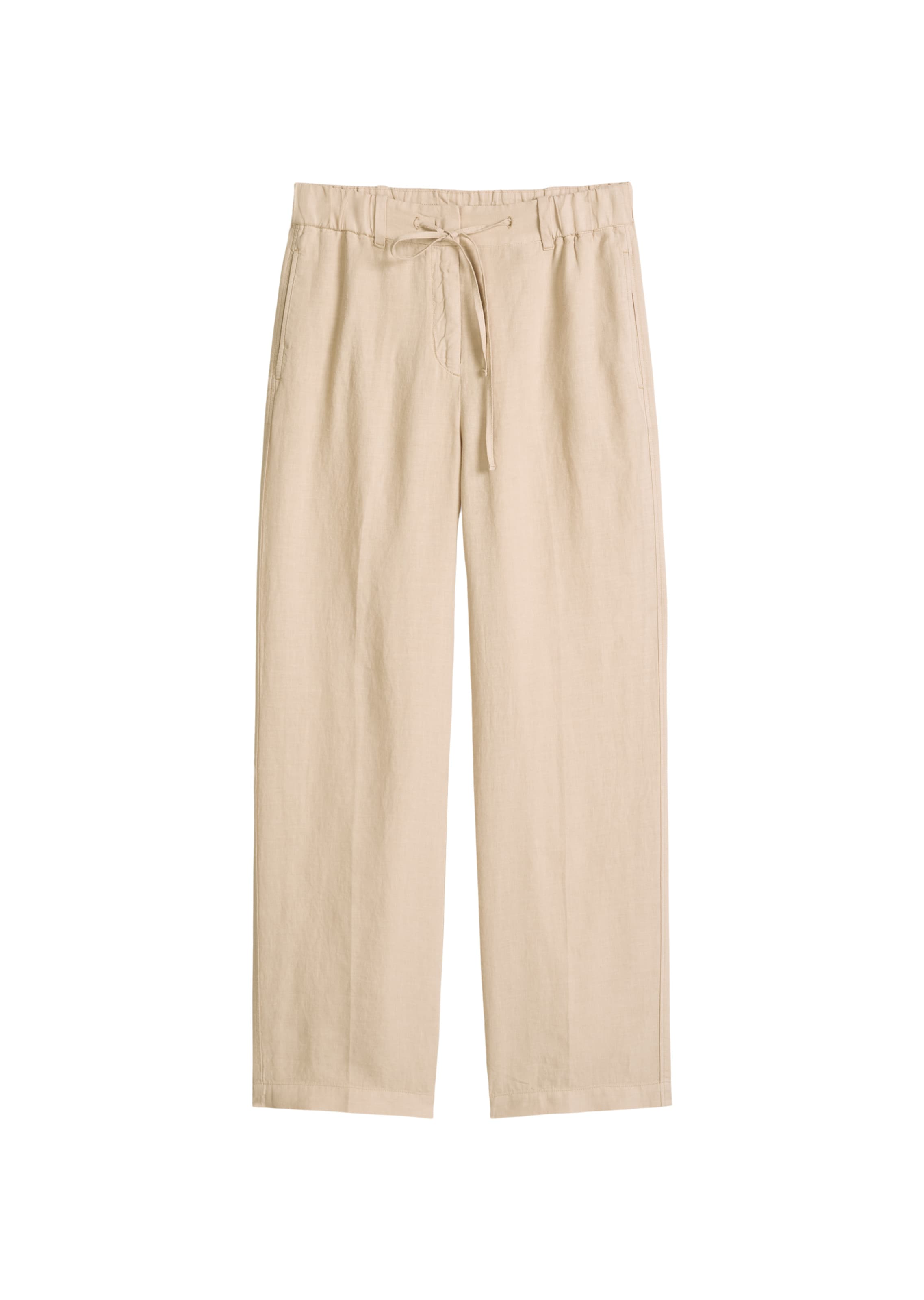 Marc O'Polo Loosefit Hose in Beige: Vorderseite