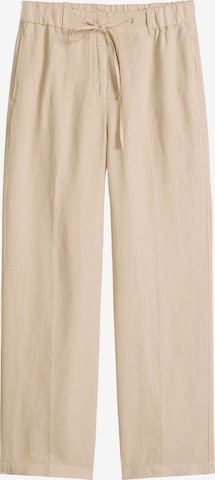 Loosefit Pantalon Marc O'Polo en beige : devant