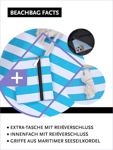 DonDon Beach Bag in Blue