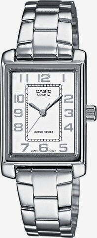 CASIO Digital Watch in Silver: front