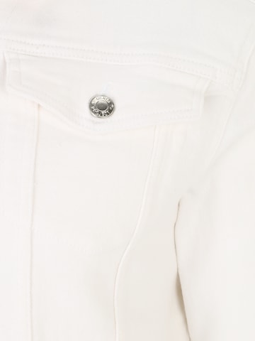 Denim Project Средняя посадка Демисезонная куртка 'Kash' в Белый