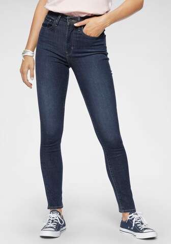 LEVI'S ® Skinny Džínsy '721™ High Rise Skinny' - Modrá: predná strana