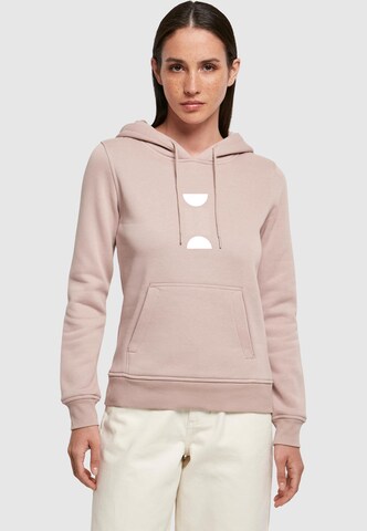 Merchcode Sweatshirt in Roze: voorkant