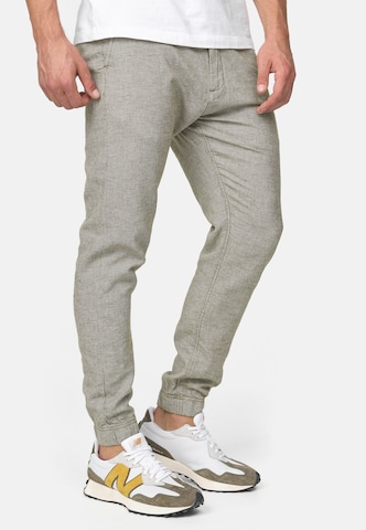 INDICODE JEANS Regular Hose 'Blnda' in Grau