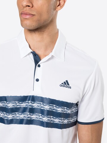 balta ADIDAS GOLF Sportiniai marškinėliai