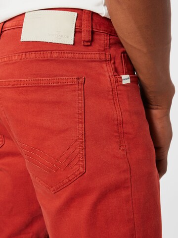 TOM TAILOR Regular Shorts 'Josh' in Rot