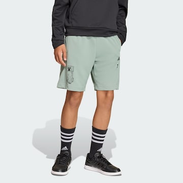 Regular Pantalon de sport ADIDAS SPORTSWEAR en vert : devant