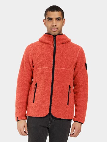 Veste en polaire fonctionnelle 'BROR USX FZ 3' Didriksons en orange : devant