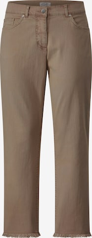 Angel of Style Regular Jeans in Brown: front