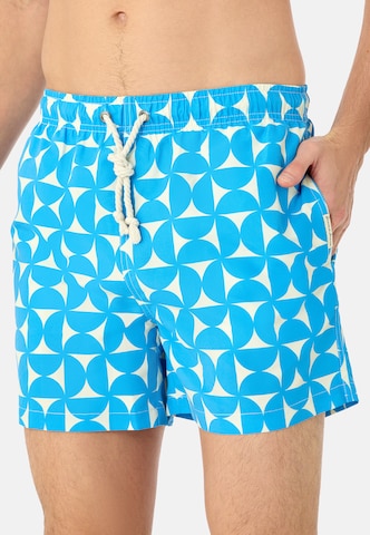Gassa d'Amante Zwemshorts 'Ischia' in Blauw
