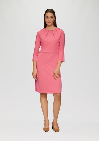 Robe s.Oliver BLACK LABEL en rose : devant