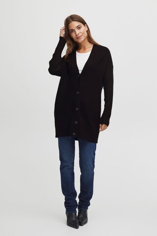 Fransa Knit Cardigan 'Frvisca Car 2' in Black