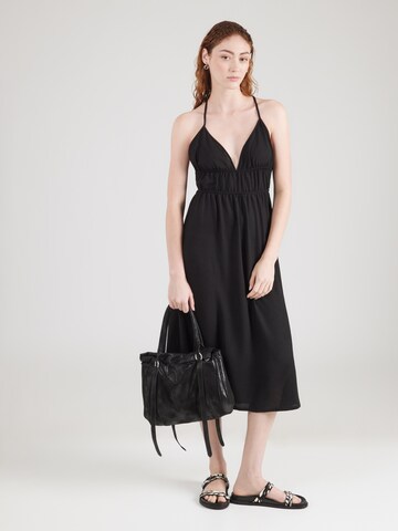 Robe 'Catharina' ABOUT YOU en noir : devant
