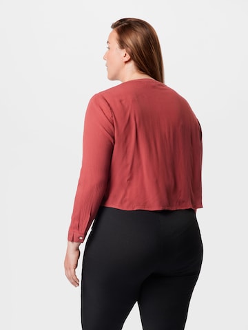 ABOUT YOU Curvy Blouse 'Dylane' in Red