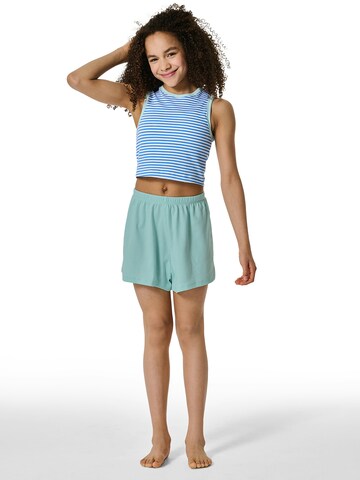 SCHIESSER Nachtkledij ' Nightwear ' in Blauw: voorkant
