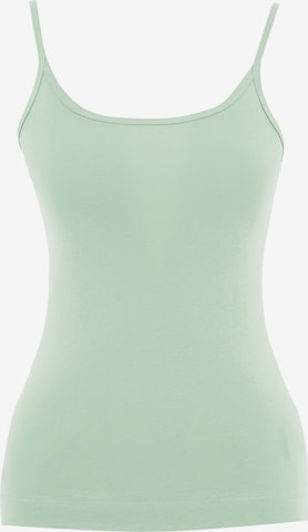 Organication Top in Grün: Vorderseite