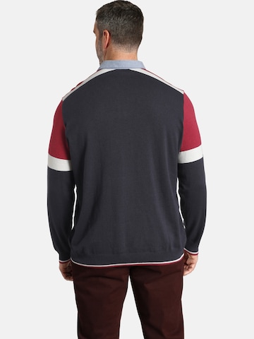 Pull-over 'Earl Quinn' Charles Colby en bleu