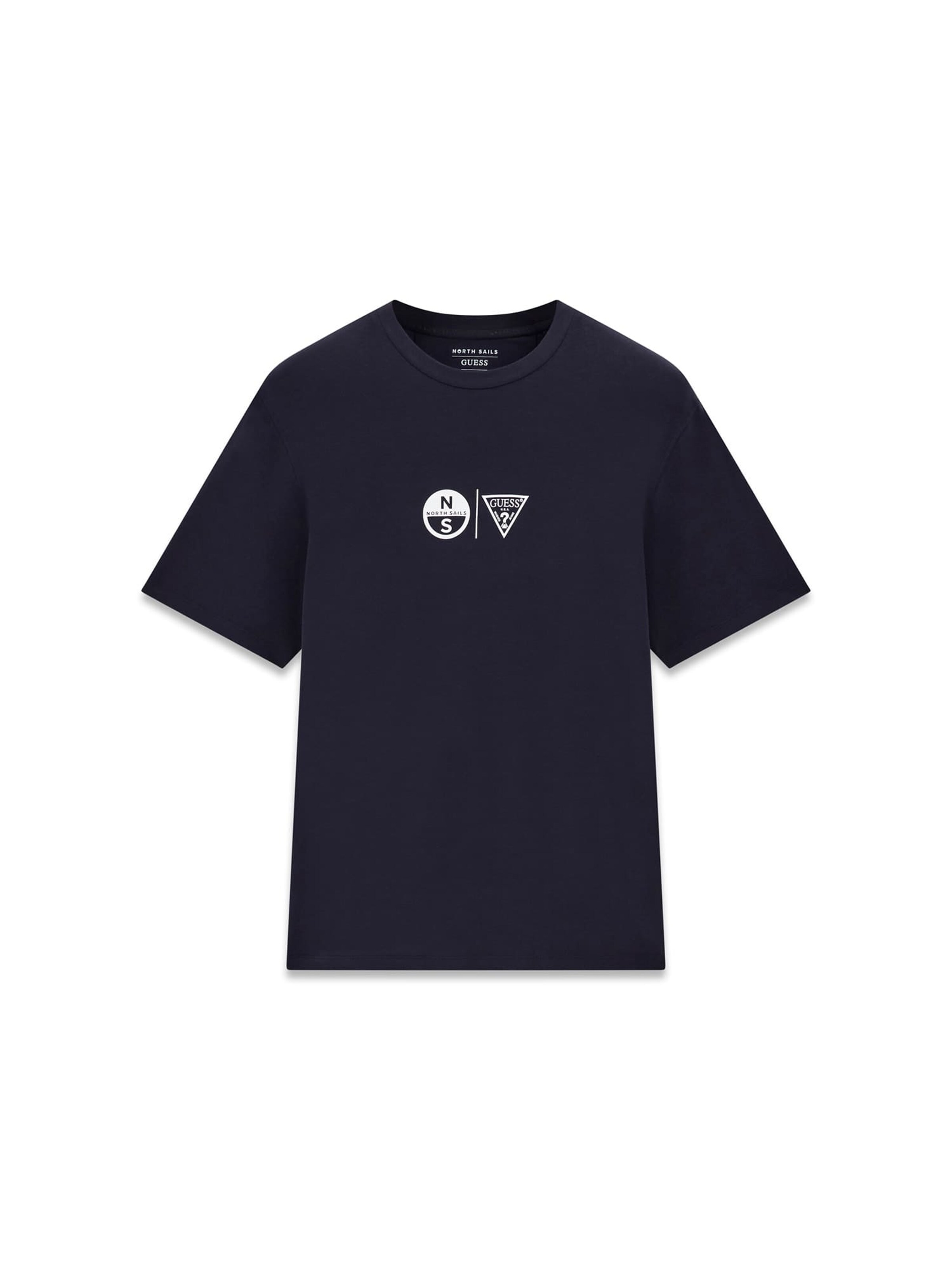 GUESS Shirt 'Guess x North Sails' in Blue: front