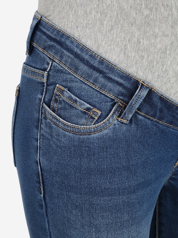 Vero Moda Maternity Slimfit Jeans 'ZIA' i blå