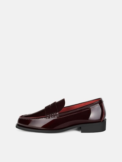L37 HANDMADE SHOES Classic Flats 'TO MAKE IT EASIER' in 35 in Burgundy, Item view