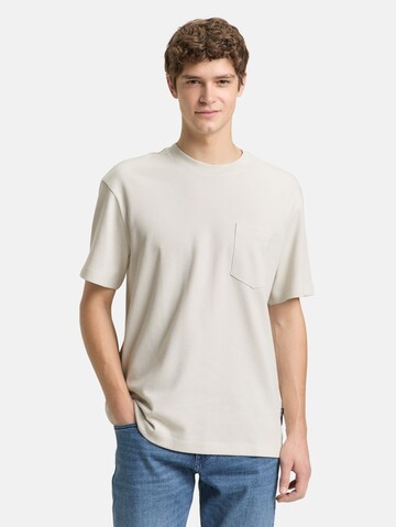 TOM TAILOR DENIM Shirt in White: front