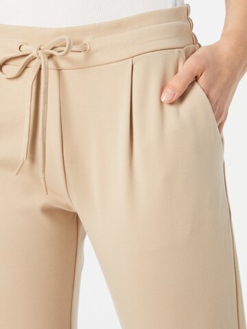 Tapered Pantaloni 'Kate' di ICHI in beige