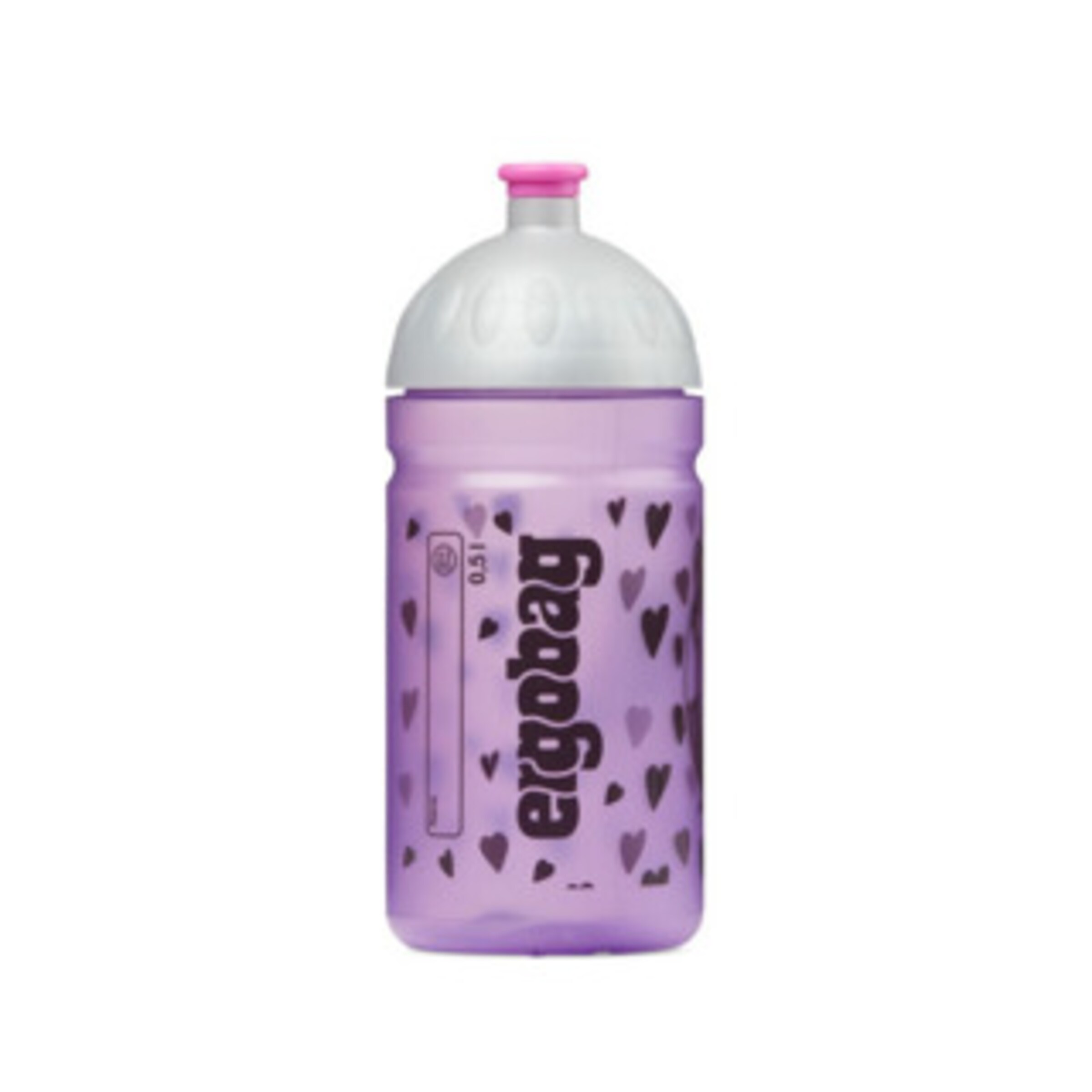 ergobag Drinking bottle in Pink: front