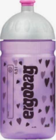 ergobag Trinkflasche in Pink: Vorderseite