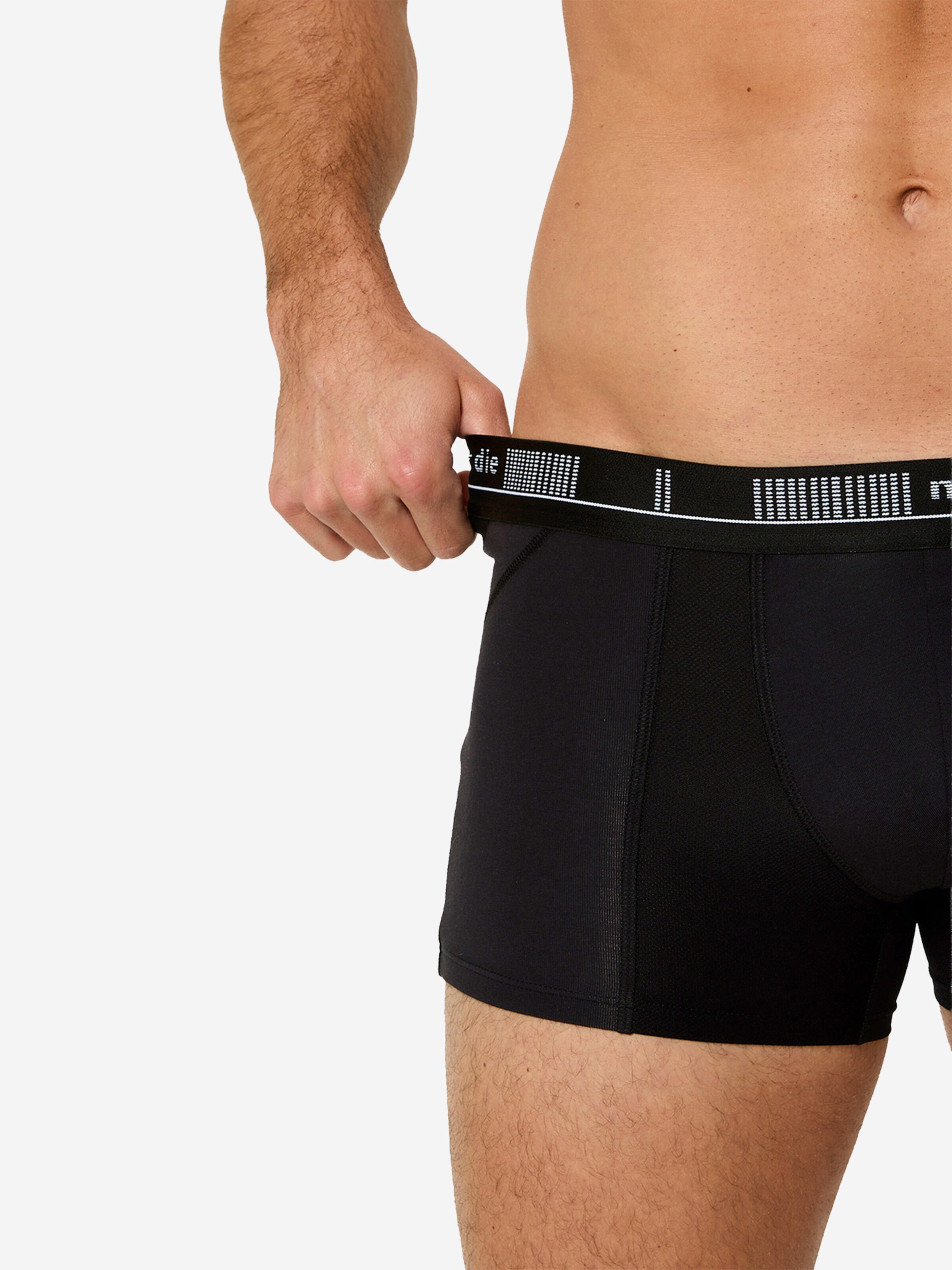 Boxers ' Boxer 3D-Flex Air Retroshorts ' Nur Die en noir