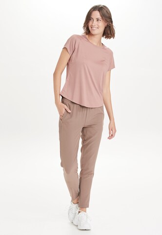 Athlecia Regular Sportbroek 'Timmie' in Beige