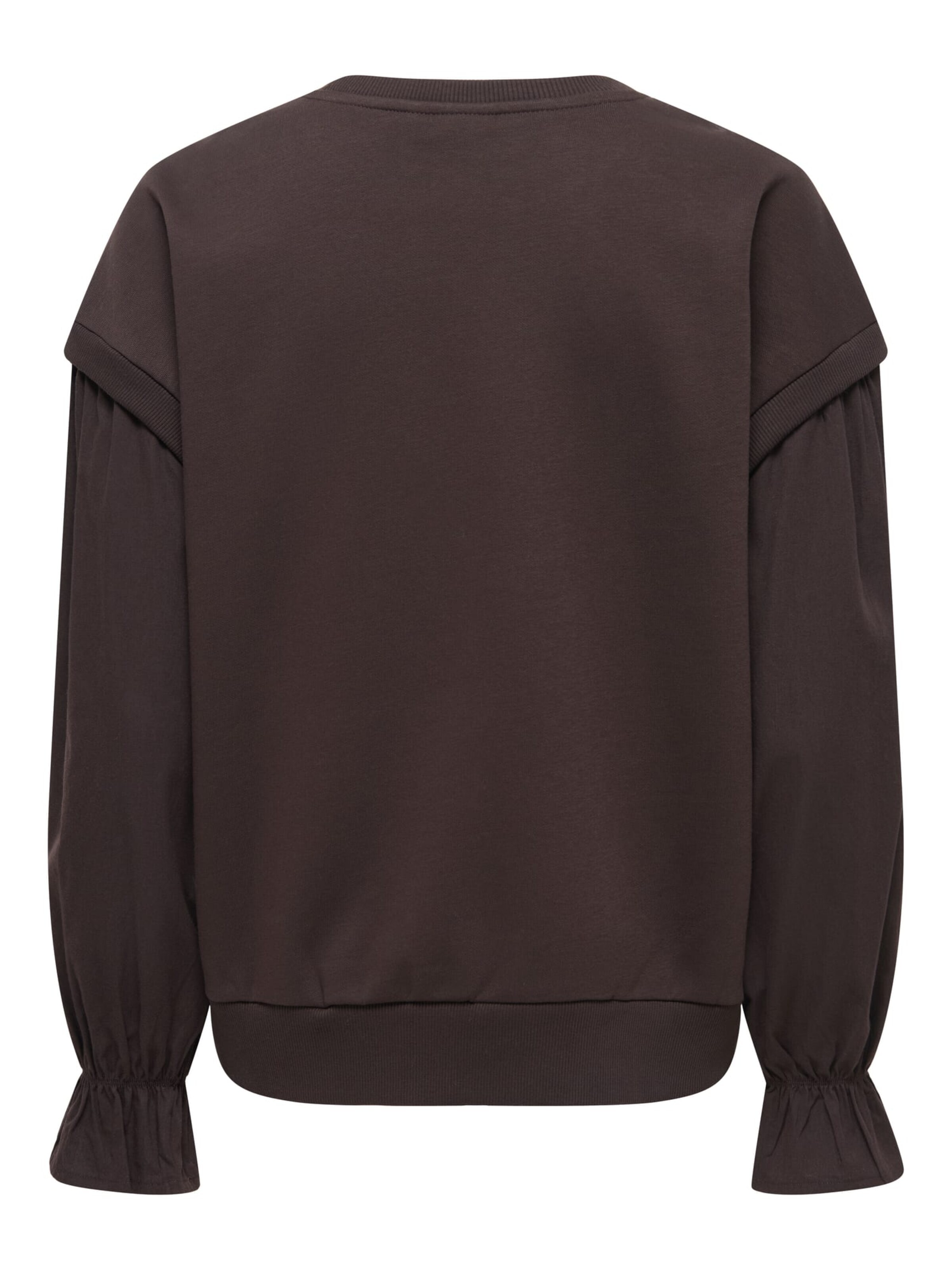 ONLY Sweatshirt 'ONLLin' in Braun