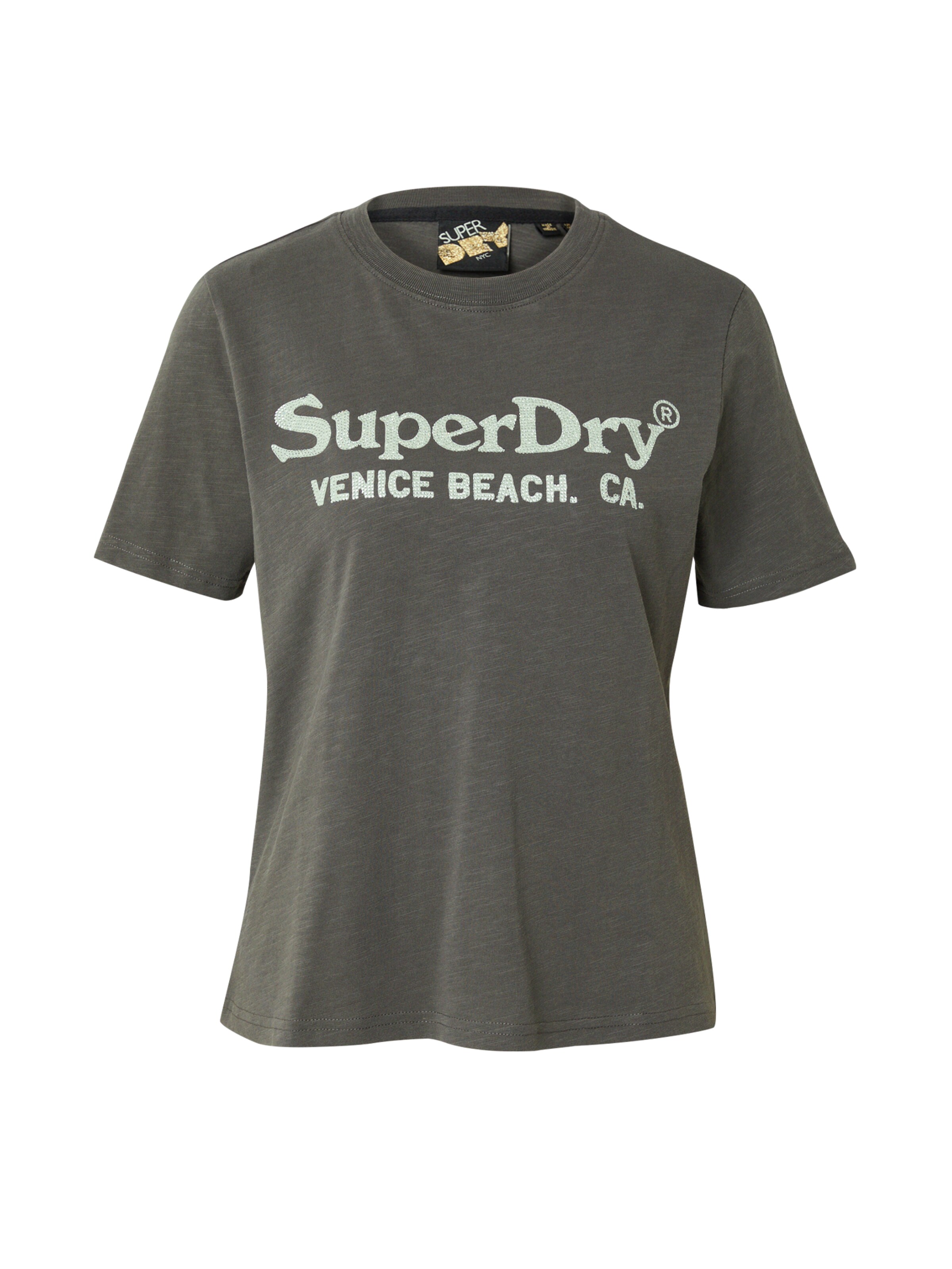 T-shirt 'Venue' Superdry en gris : devant