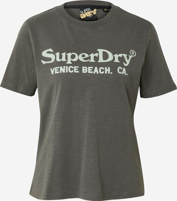 Superdry T-shirt i grå: framsida