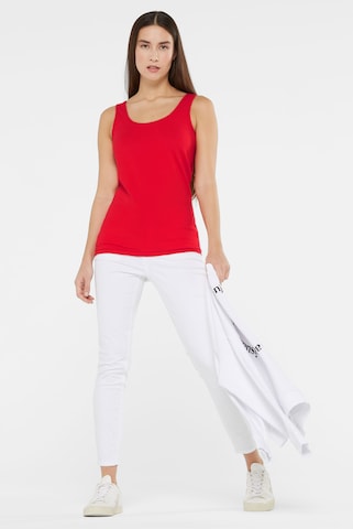 SENSES.THE LABEL Top in Red