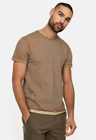 INDICODE JEANS Shirt 'Jude' in Brown