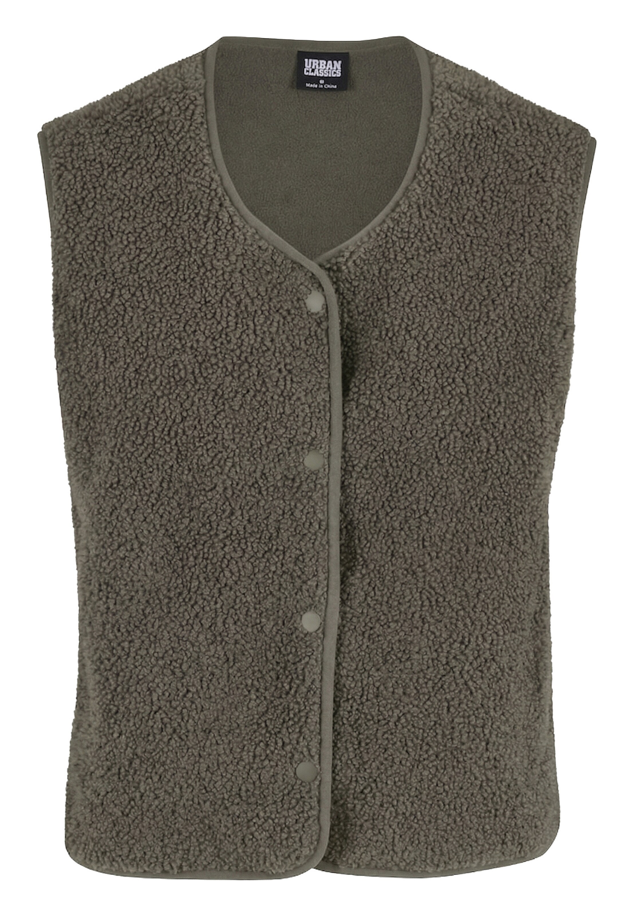 Urban Classics Vest in Green: front