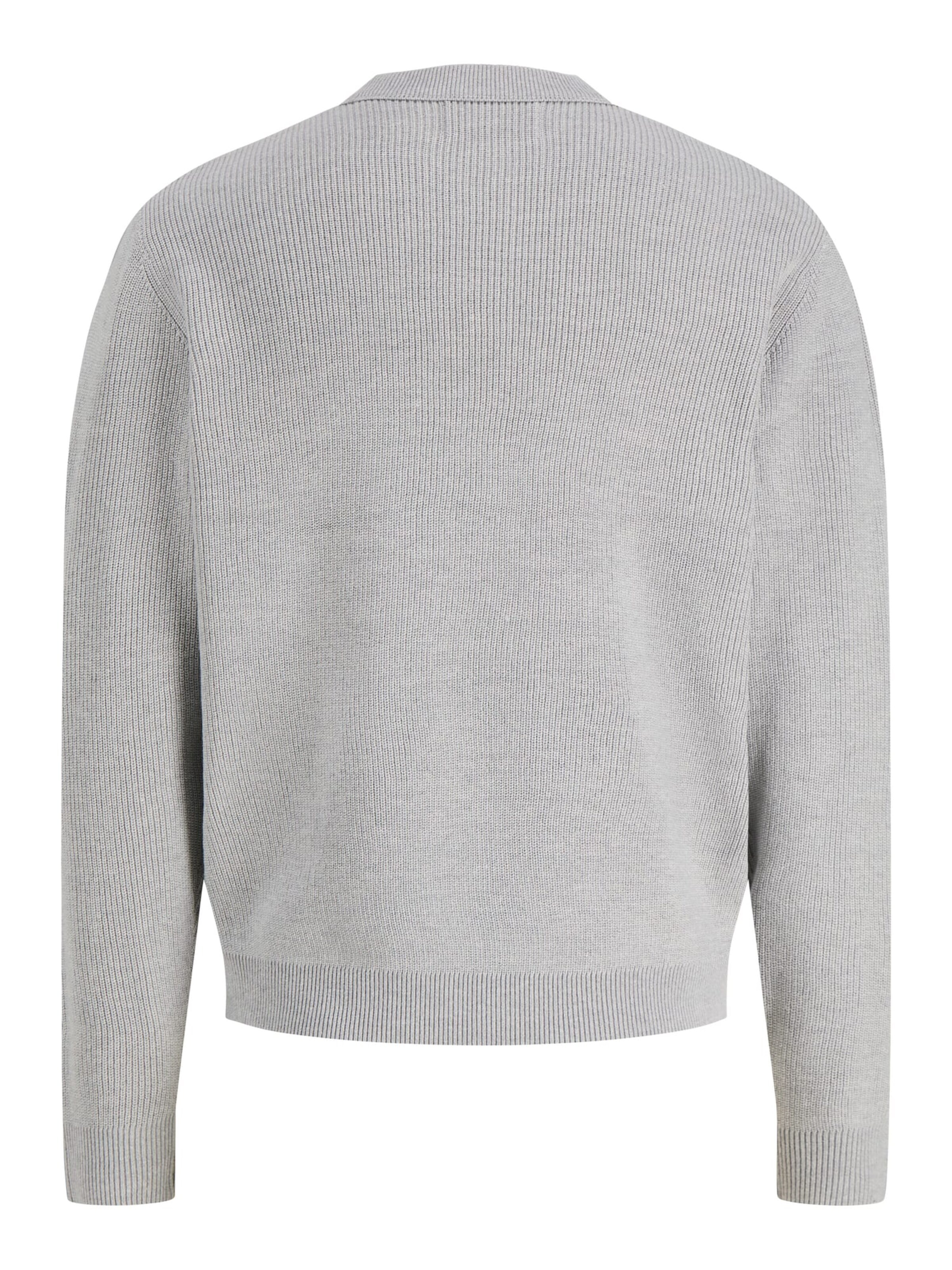 JACK & JONES Trui 'club' in Grijs