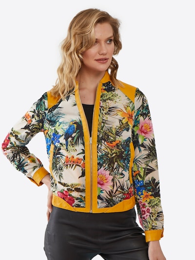 Ikigai the City Jacke in gelb / mischfarben, Produktansicht